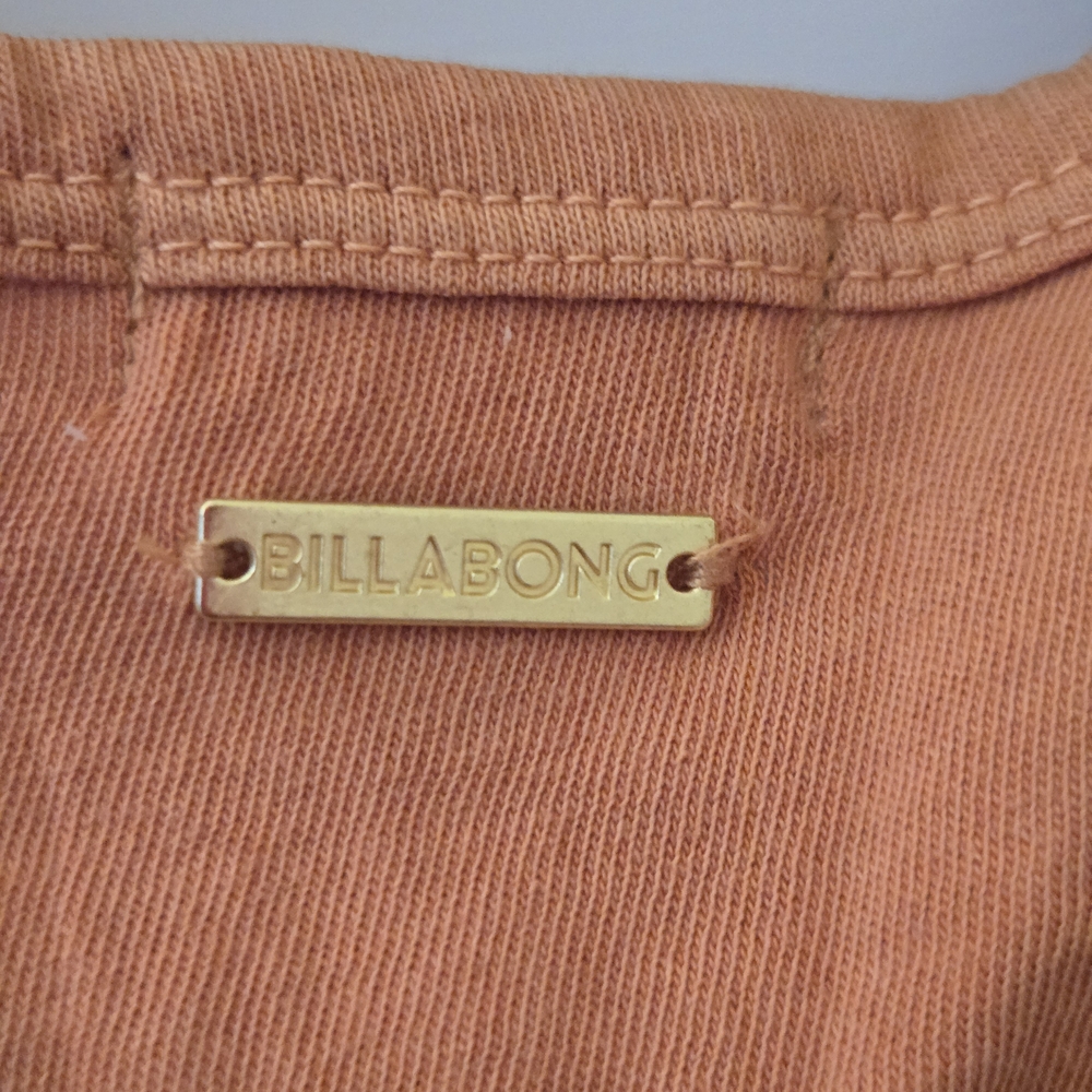 Billabong Women's Mini Dress in Rust Orange. NWT - Picture 5 of 9